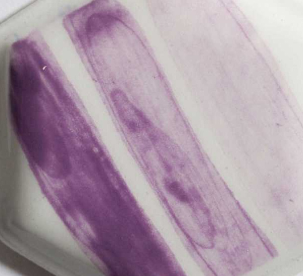 Подглазурная майоликовая краска 50 г, цвет фиолетовый S-0850-20 - фото 1