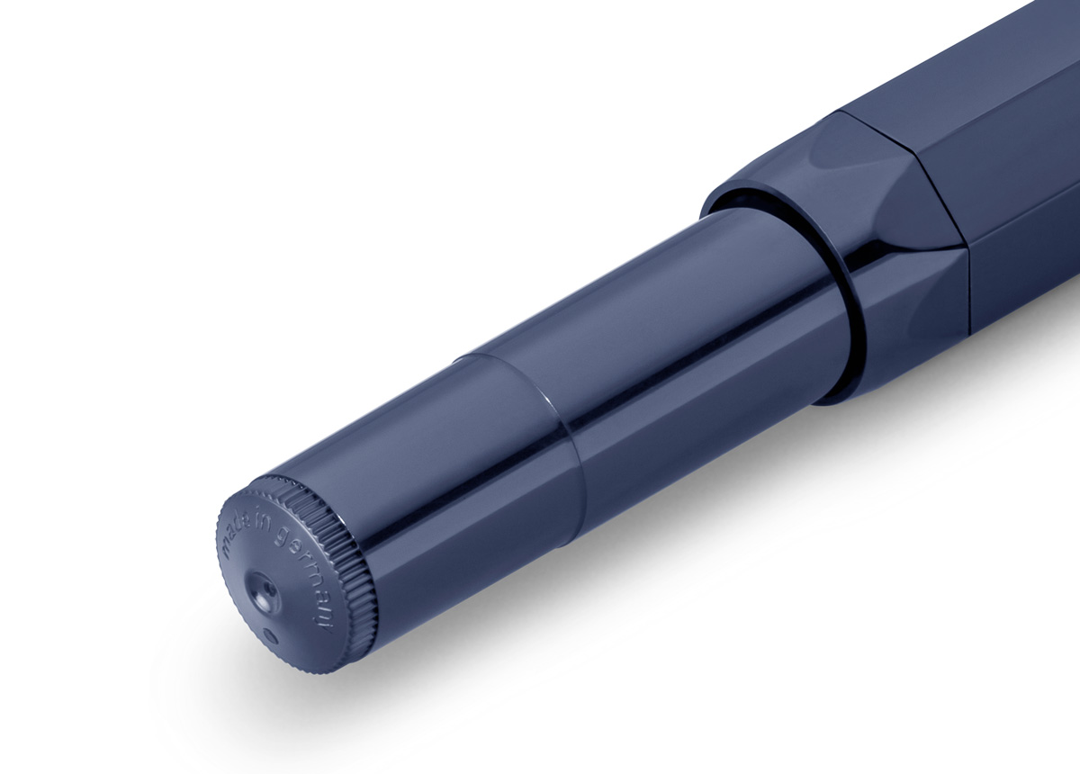 Ручка перьевая Kaweco CLASSIC Sport F 0,7 мм, чернила синие, корпус синий морской KW10001738 - фото 3