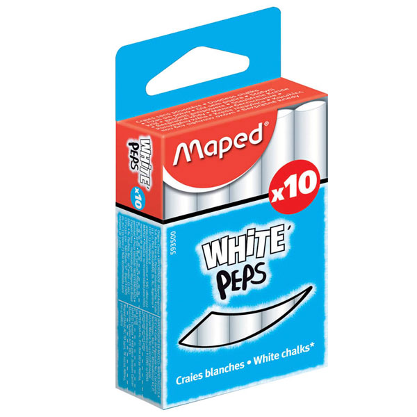   Maped White peps 10  ,   