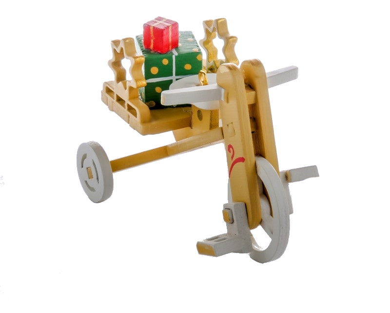 игрушка деревянная idh center детский велосипед 3020 classic green seat Игрушка деревянная 