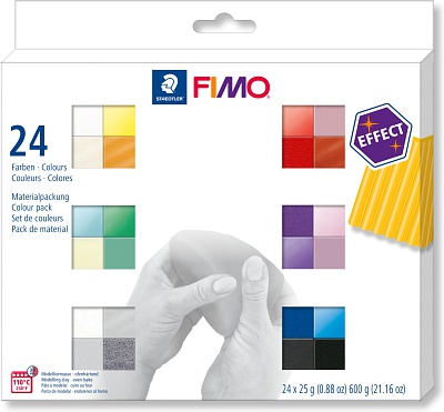 Набор пластики Staedtler Fimo Soft Базовый набор 24 цв25 г 2975₽