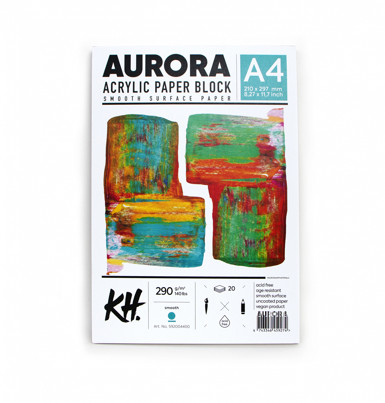 Альбом-склейка для акрила Aurora А4 20 л 290 г купиталист бизнес не с нуля