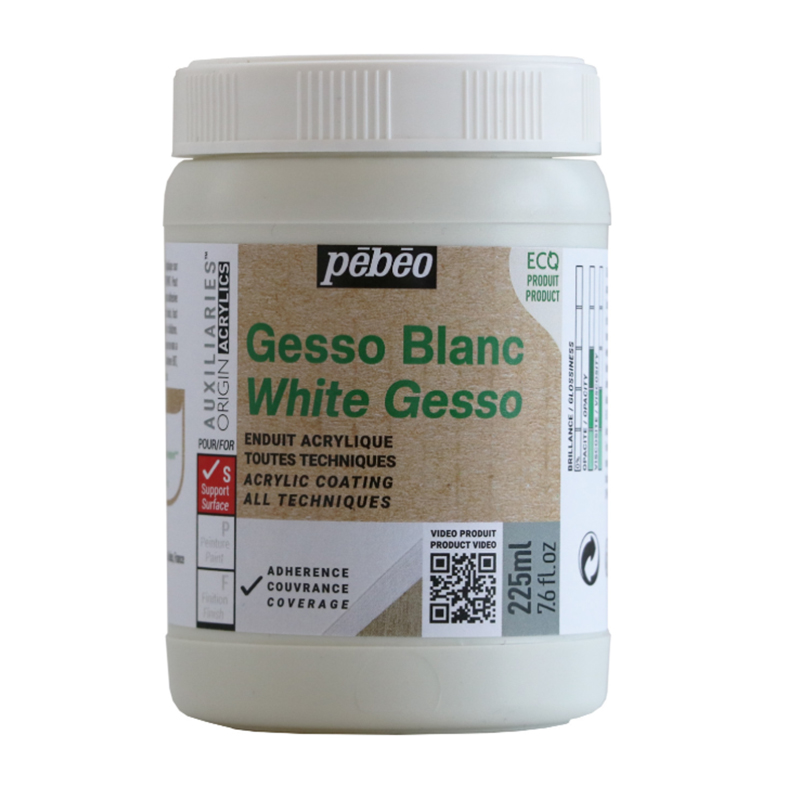 Грунт акриловый Pebeo Origin Acrylics 225 мл белый 782₽