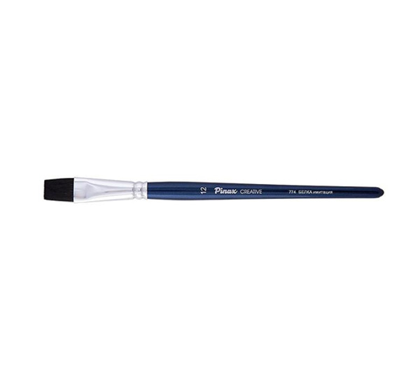 Купить Кисть белка имитация №16 плоская Pinax Creative 774 короткая ручка, Китай
