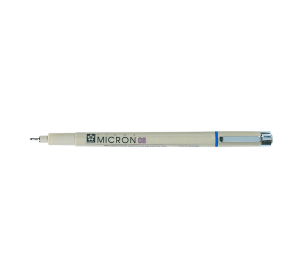 Линер Sakura "PIGMA MICRON 08" 0,50 мм, синий