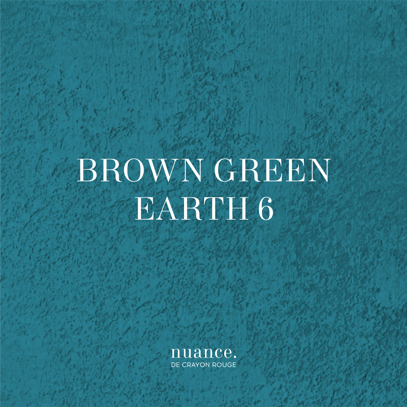 Пастель сухая ручного изготовления nuance., BROWN GREEN EARTH 6 (PB27, PY42, PB15)