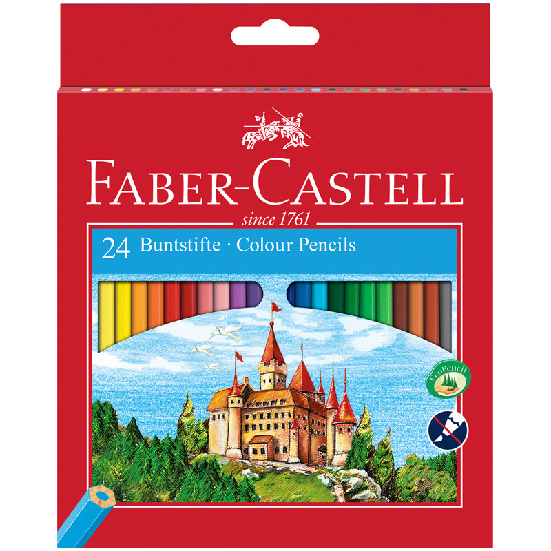 Набор карандашей цветных Faber-castell Eco 