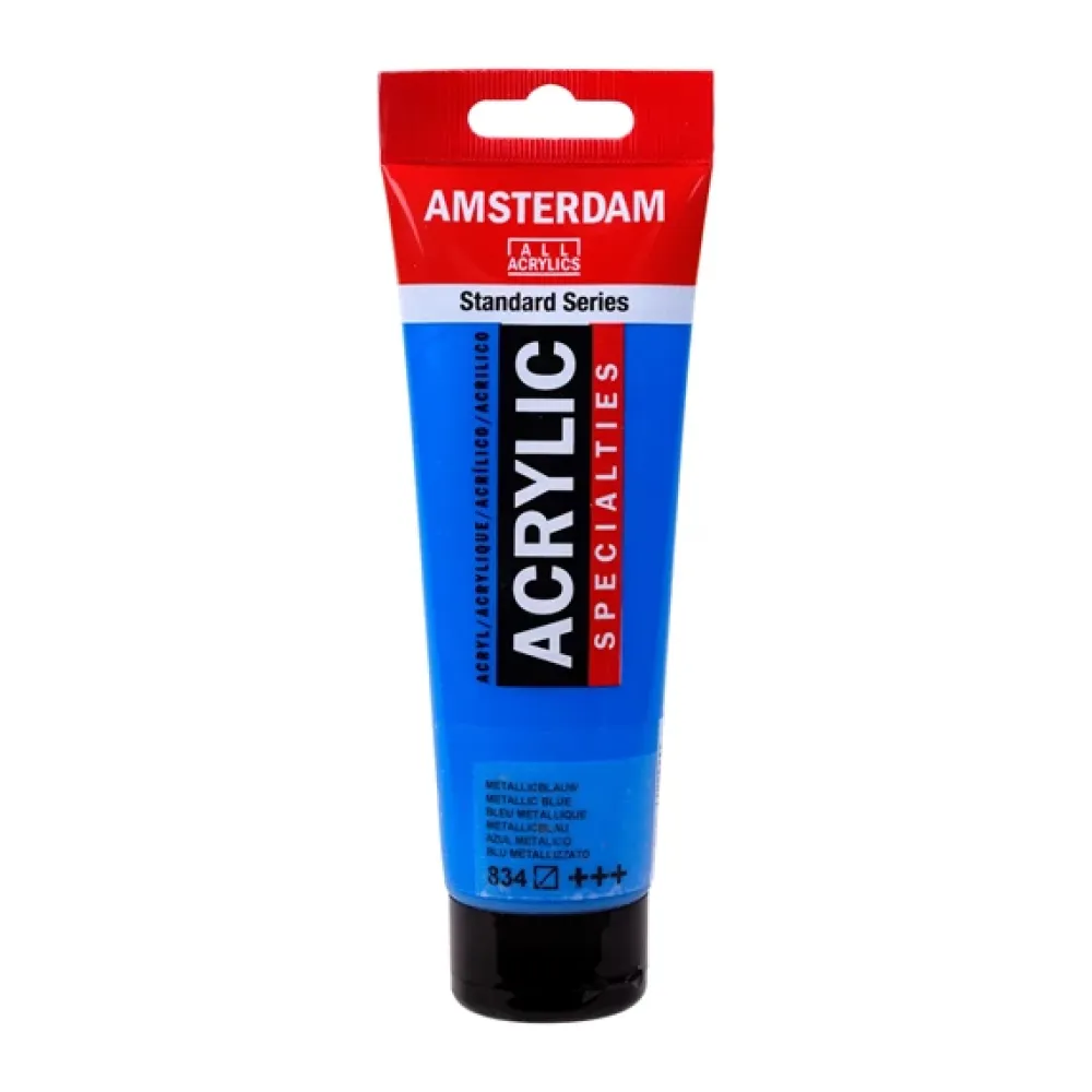 Акрил Amsterdam 120 мл Синий металлик 1417₽