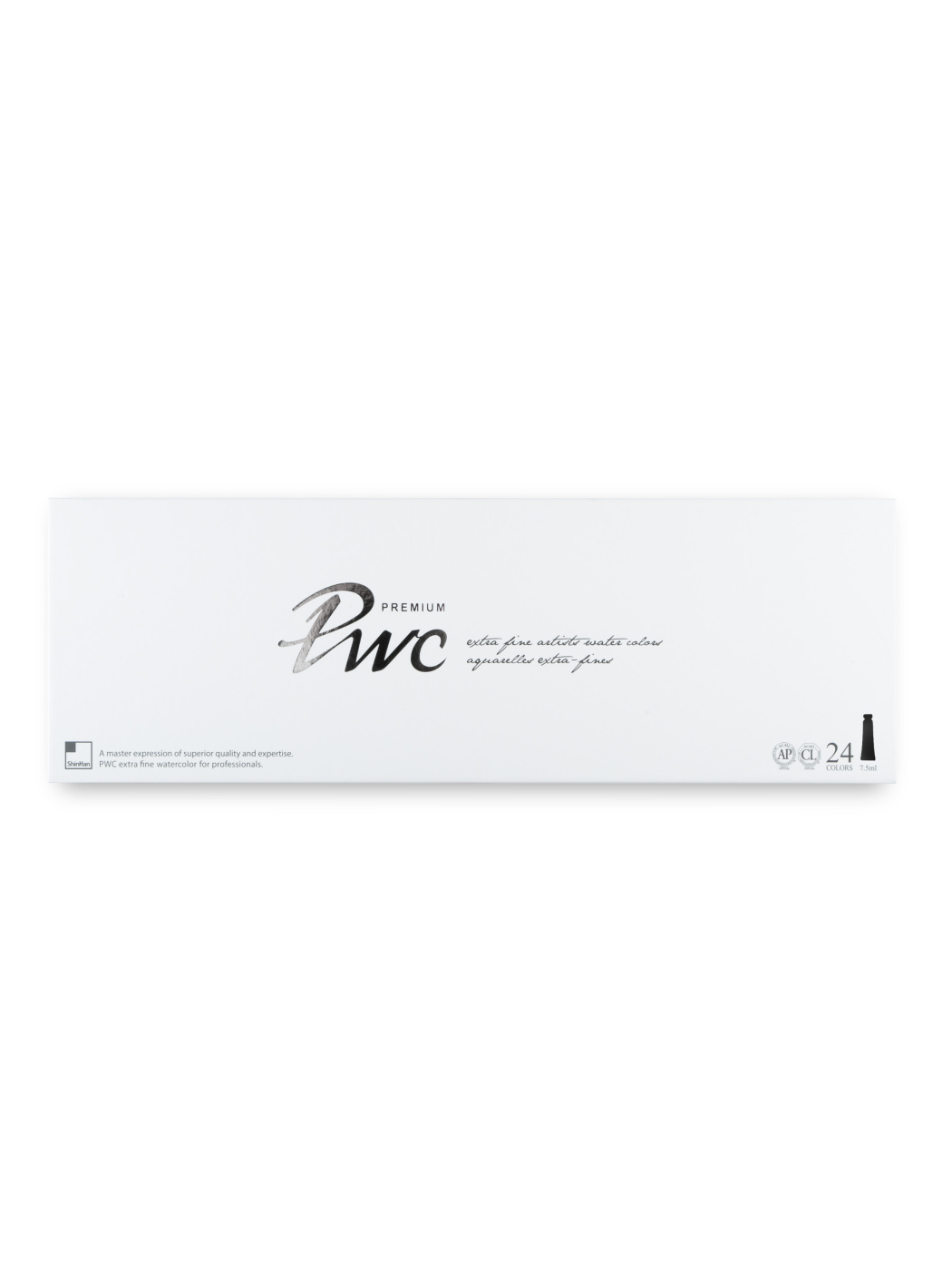 Набор акварели ShinHan "PWC" 24 цв. по 7,5 мл, в картонной упаковке