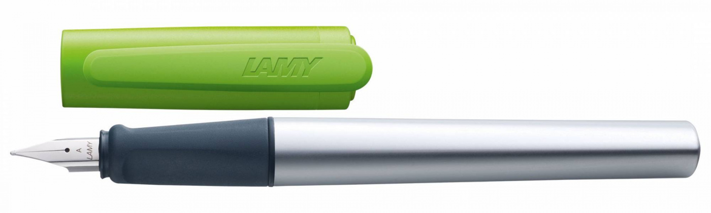 Ручка перьевая LAMY 086 nexx, A Зеленый гигантский тренажёр по обучению письму от азов до каллиграфического почерка увеличиваем скорость письма