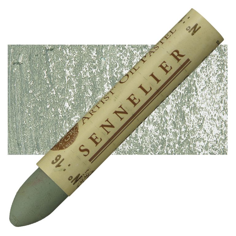 Пастель масляная Sennelier серо-зеленый кружка стекло влад и компания 230 мл малая 308826
