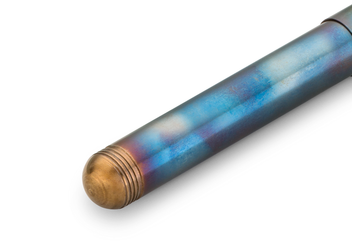 Ручка перьевая Kaweco LILIPUT F 0,7 мм, цвет корпуса перекаленный металл KW10000851 - фото 5