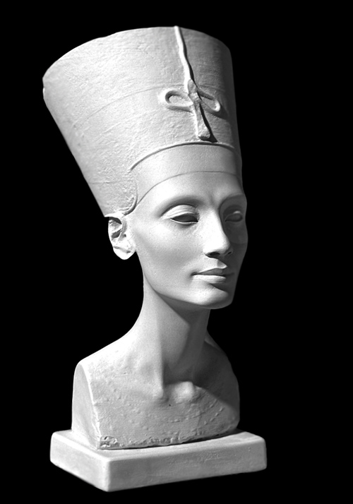 Гипс Нефертити в шапке малая 1257₽