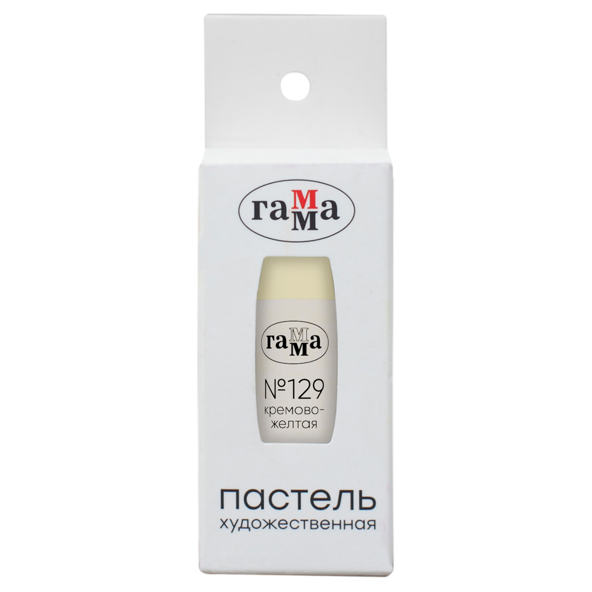 Пастель сухая Гамма 129 кремово-желтая картон упаковка 120₽