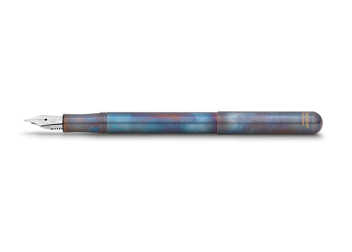 Ручка перьевая Kaweco LILIPUT F 0,7 мм, цвет корпуса перекаленный металл KW10000851 - фото 1