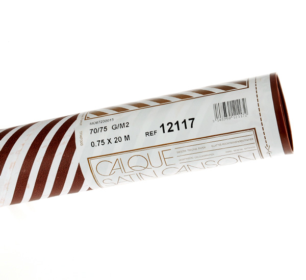 Калька универсальная Canson рулон 0,75х20 м 70 г