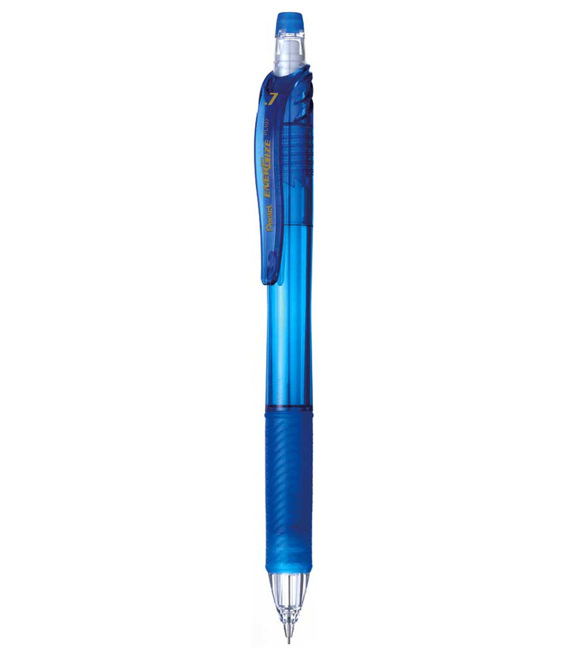 Карандаш автоматический Pentel EnerGize 0,7 мм, синий корпус точилка 2 отверстия с контейнером happysharp металлический корпус микс