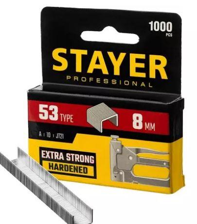 Скобы Stayer узкие тип 53 8 мм 1000 шт STR-3159-08_z02