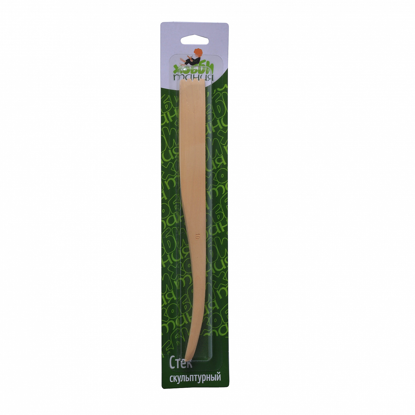 Стек деревянный двухсторонний, длина 20 см, №10 нож разделочный regent inox nippon длина 200 320 мм