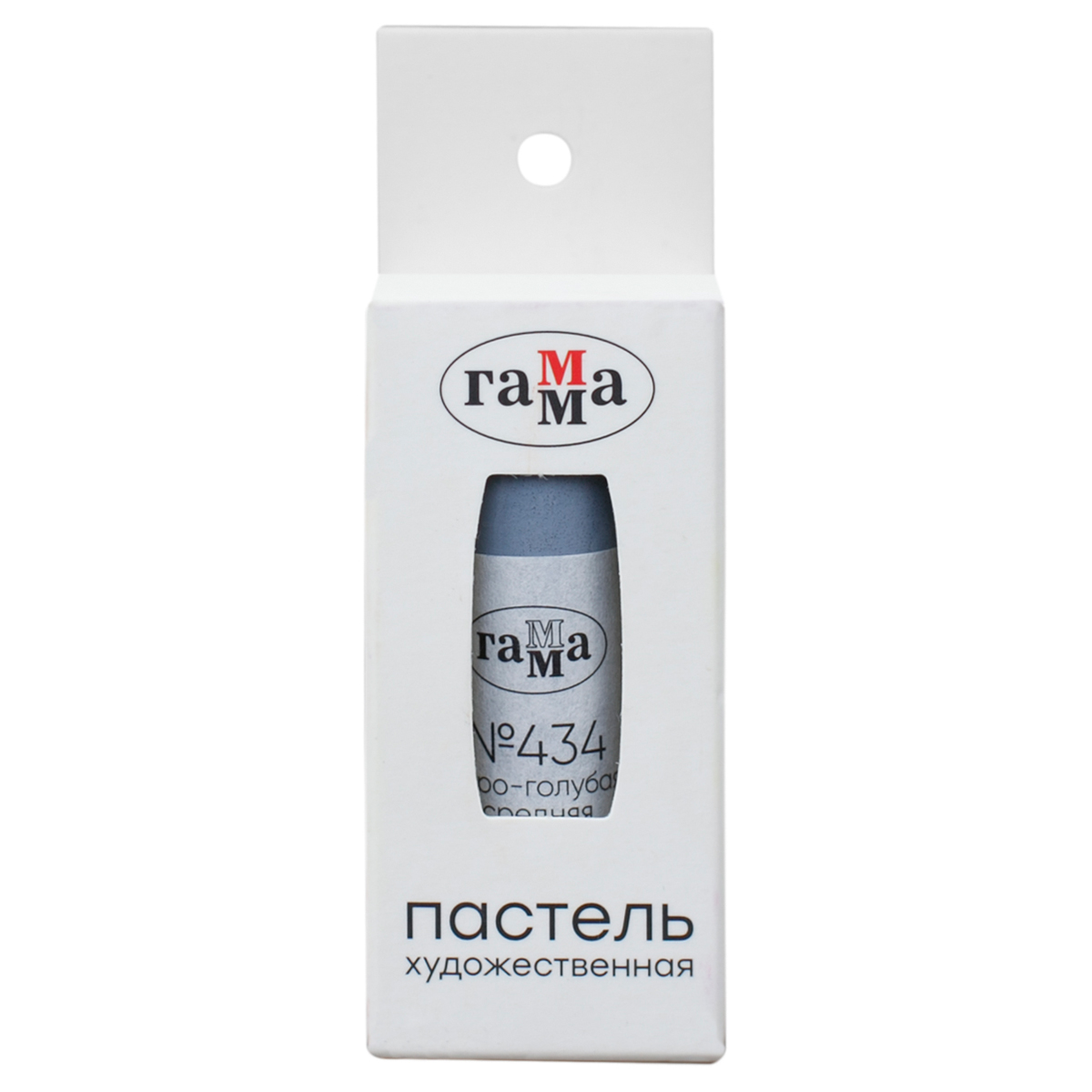 Пастель сухая Гамма 434 серо-голубая средняя 120₽