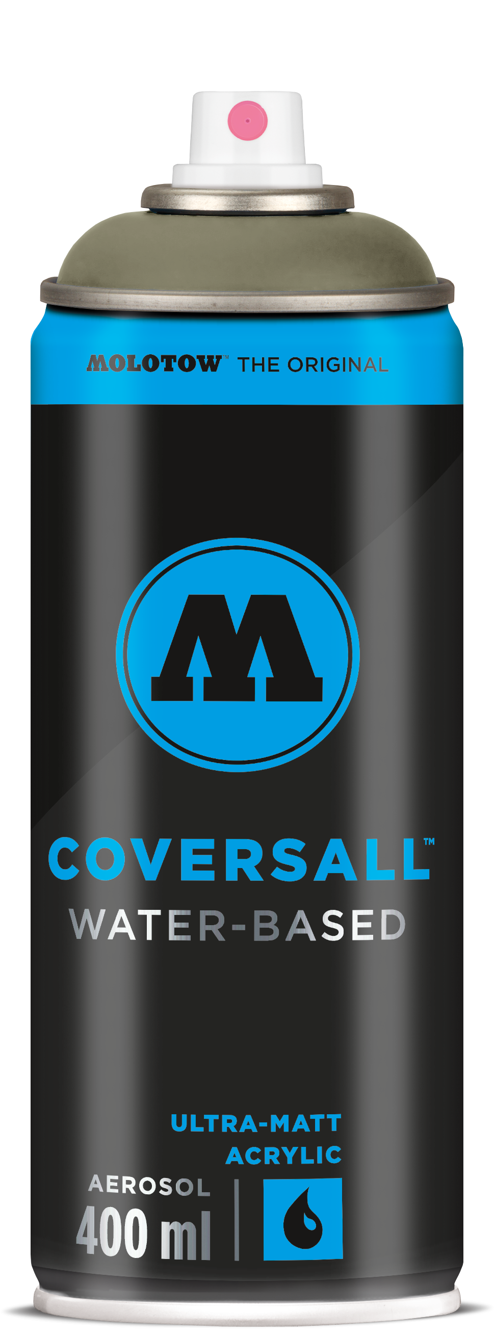 Аэрозольная краска Molotow  "Coversall WB " 400 мл, #175 stone grey middle