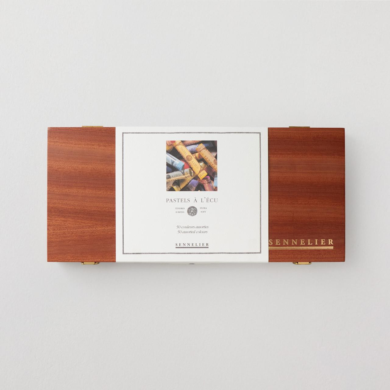 Набор сухой пастели Sennelier A LECU 50 цв классик в деревянной коробке 30087₽