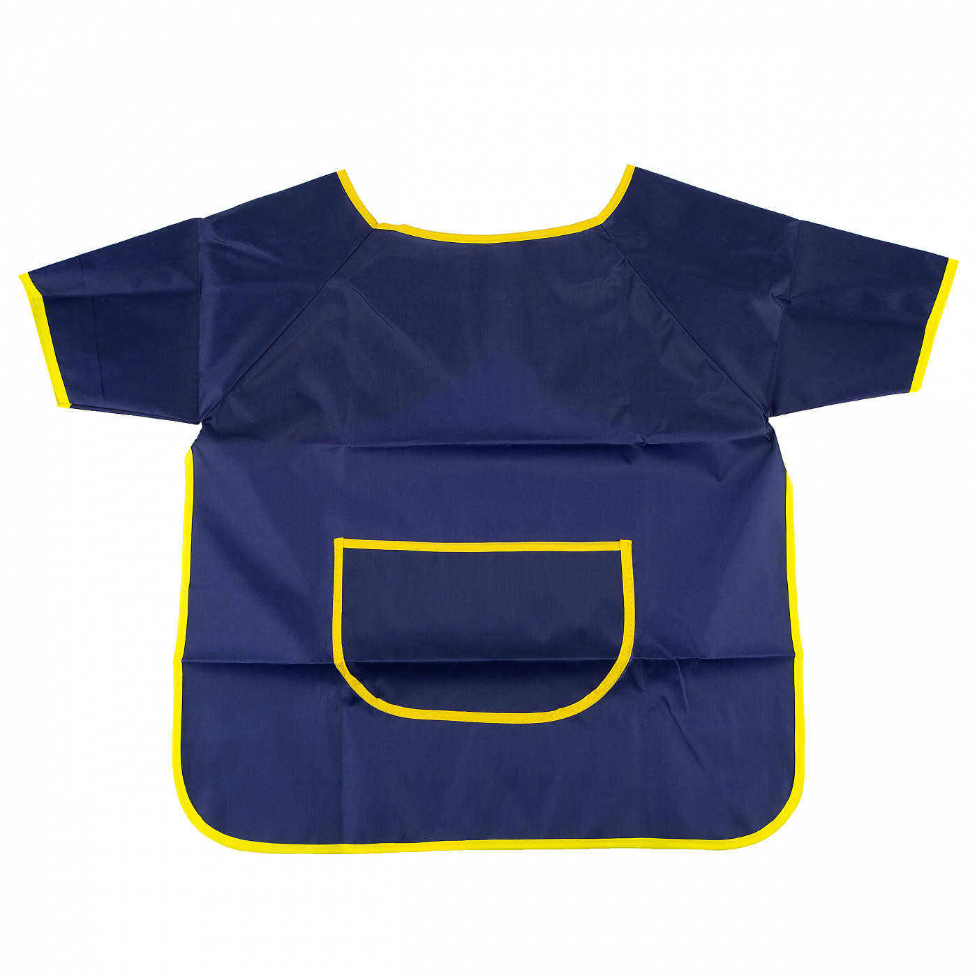 Фартук рубашка с карманом, цвет синий фартук для мастера