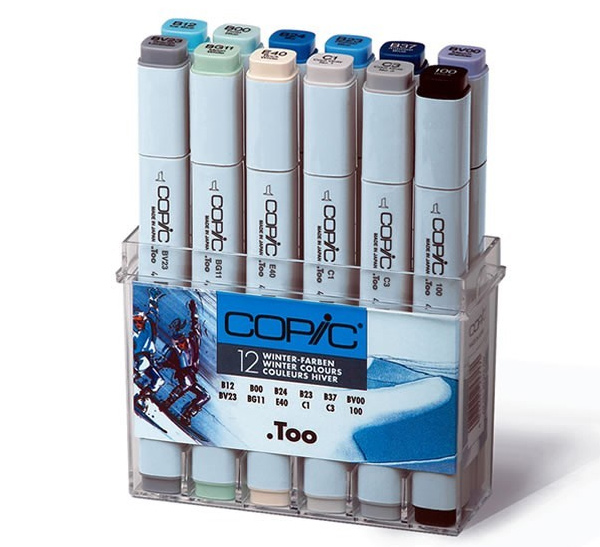   Copic 12    ,  