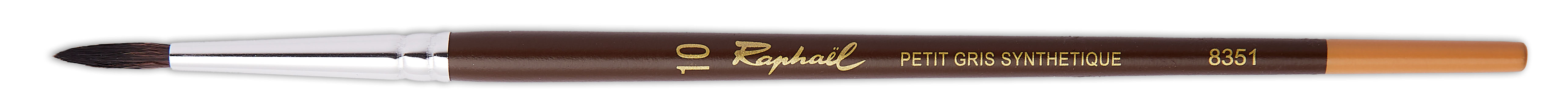Кисть синтетика имитация белки 10 круглая Sennelier quotPetit-Gris quot короткая ручка 490₽