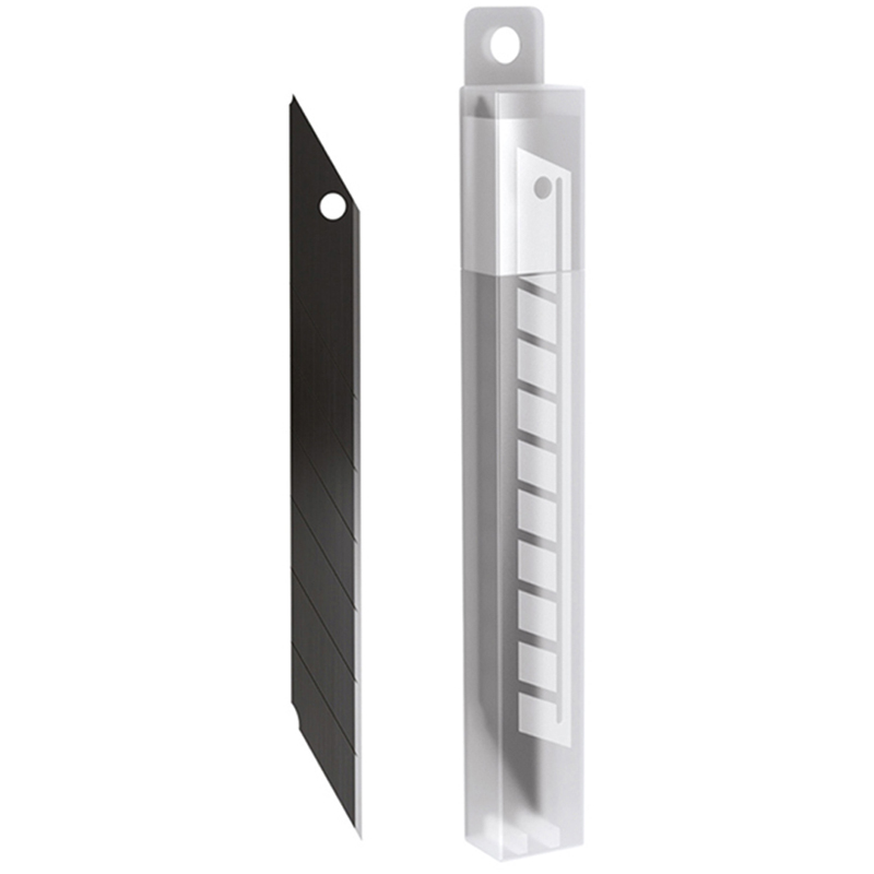 Лезвия для канцелярских ножей Berlingo, 9мм, 5шт., черный цвет, блистер, европодвес Brg-BM4214