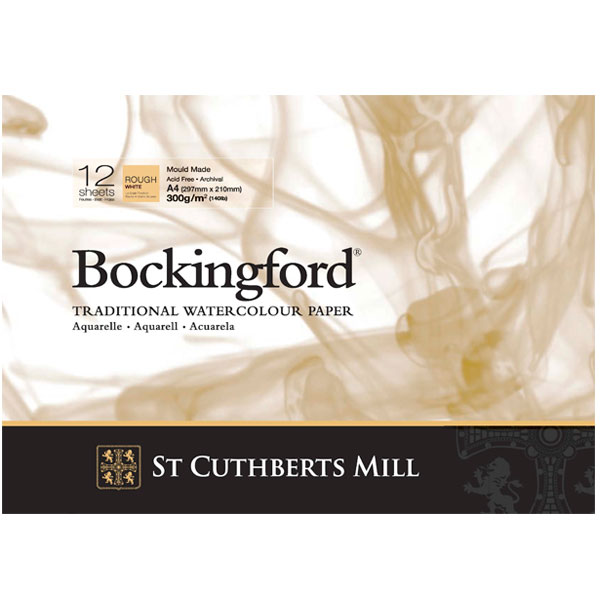 Альбом-склейка для акварели Bockingford Rough всё началось с грифона