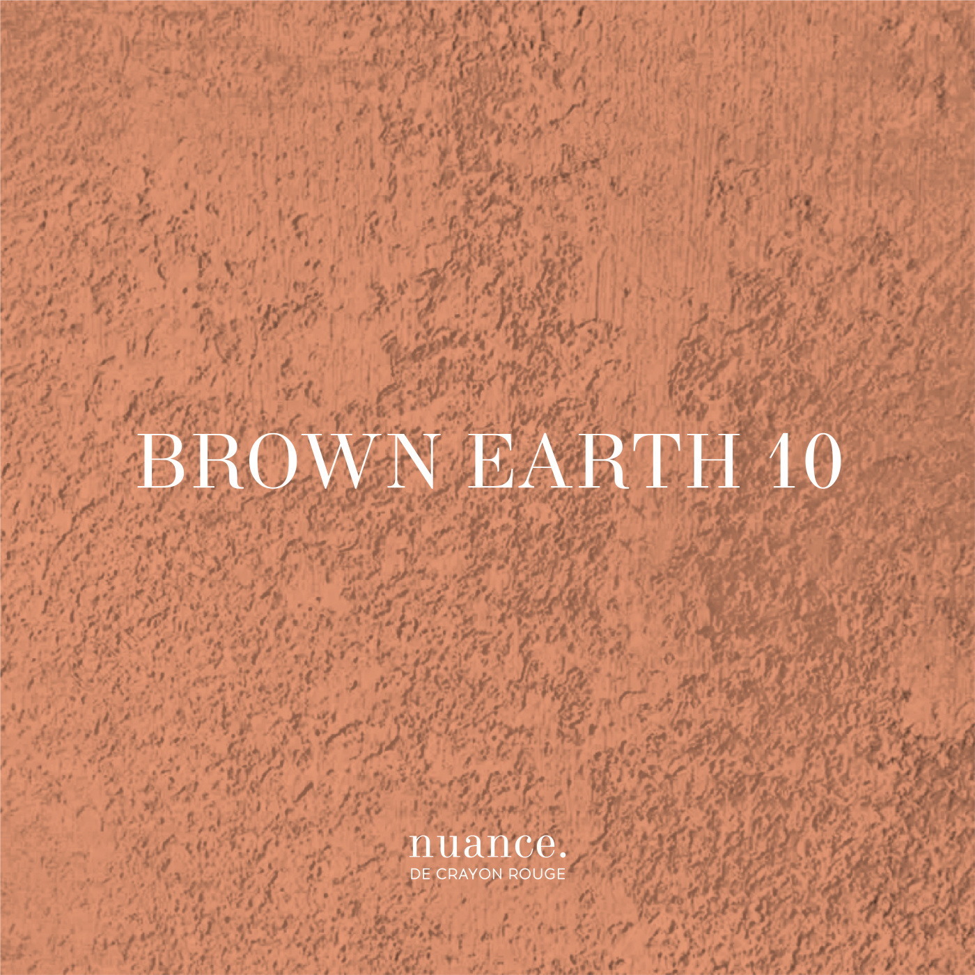 Пастель сухая ручного изготовления nuance., BROWN EARTH 10 (PY42, PW6)