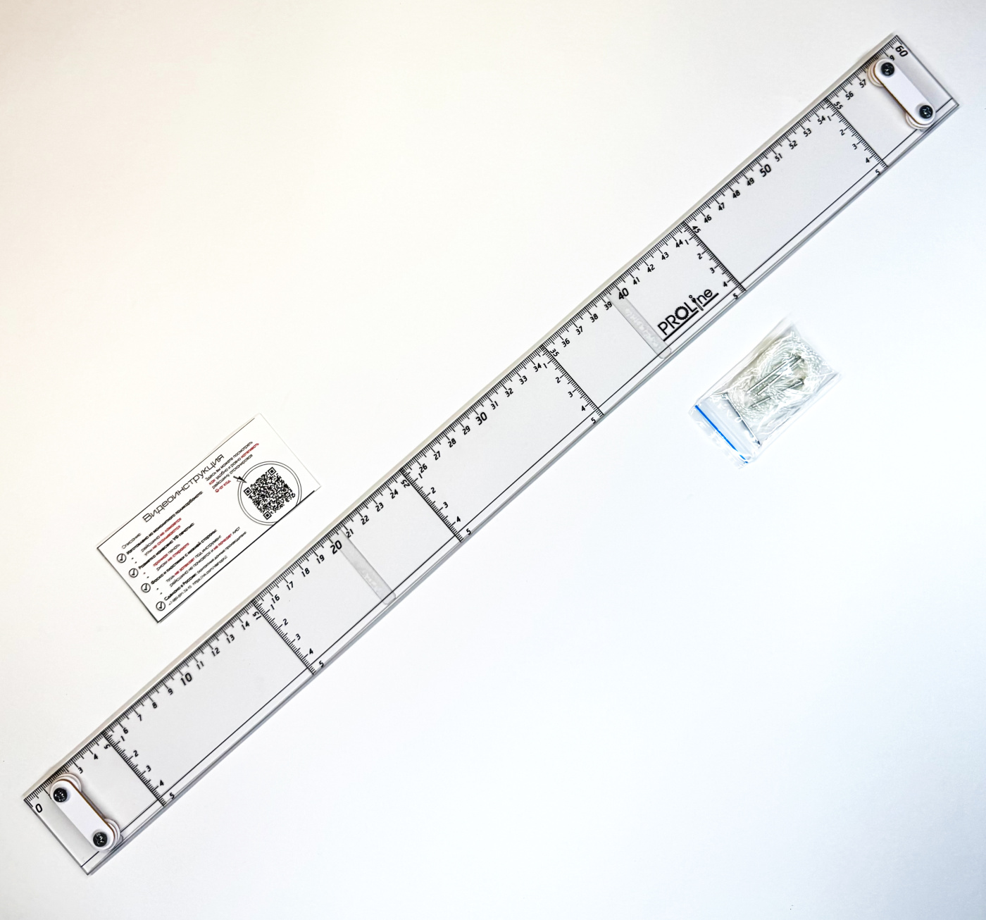 Рейсшина с рисками PROLine 60 см 2863₽