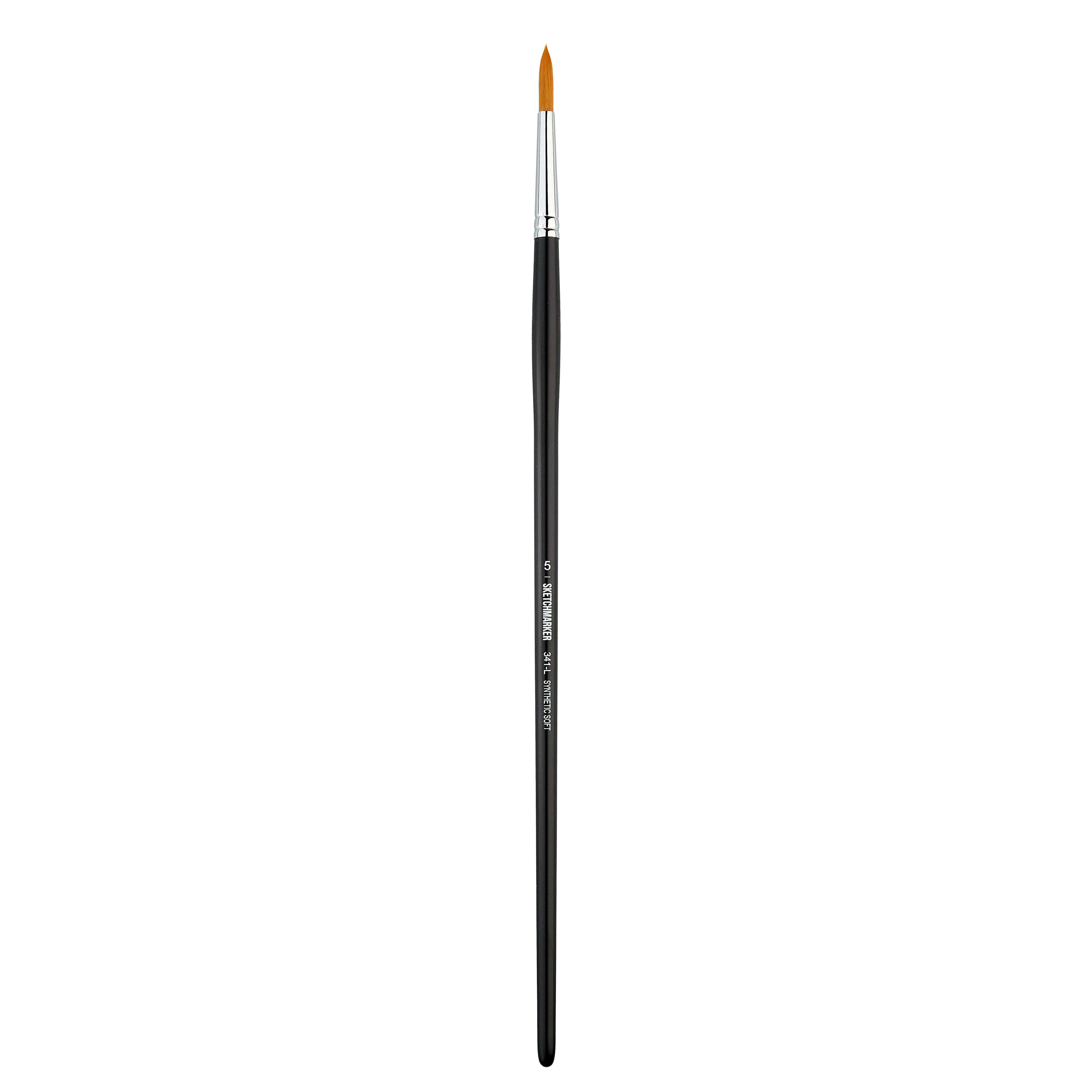 Кисть синтетика мягкая 5 круглая Sketchmarker quot341 quot ручка длинная 279₽