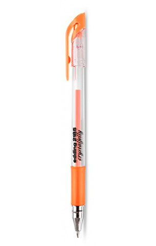 Ручка гелевая Edding 0,7 мм флуорисцентная оранжевая