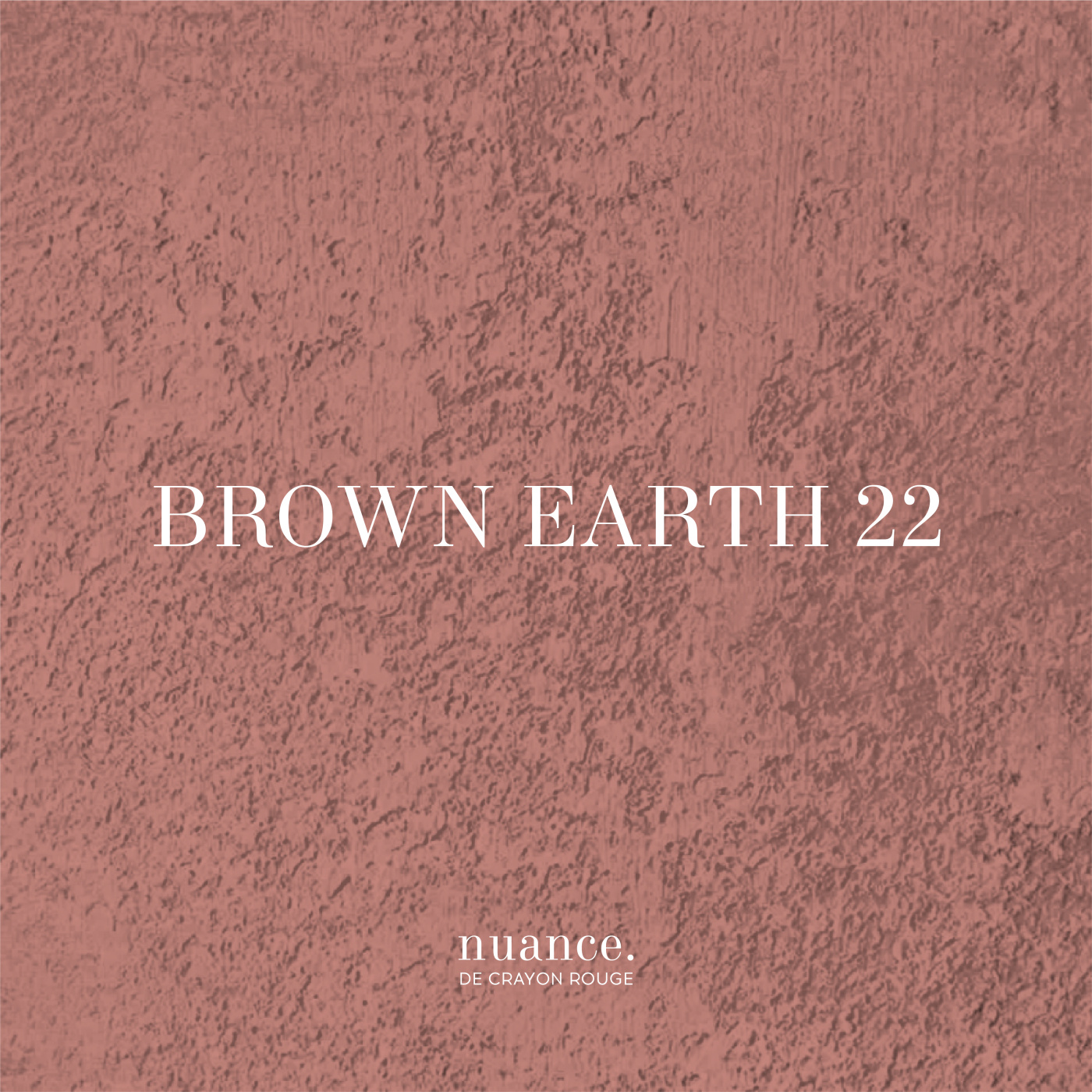 Пастель сухая ручного изготовления nuance., BROWN EARTH 22 (PR57:1, PY42, PW6)