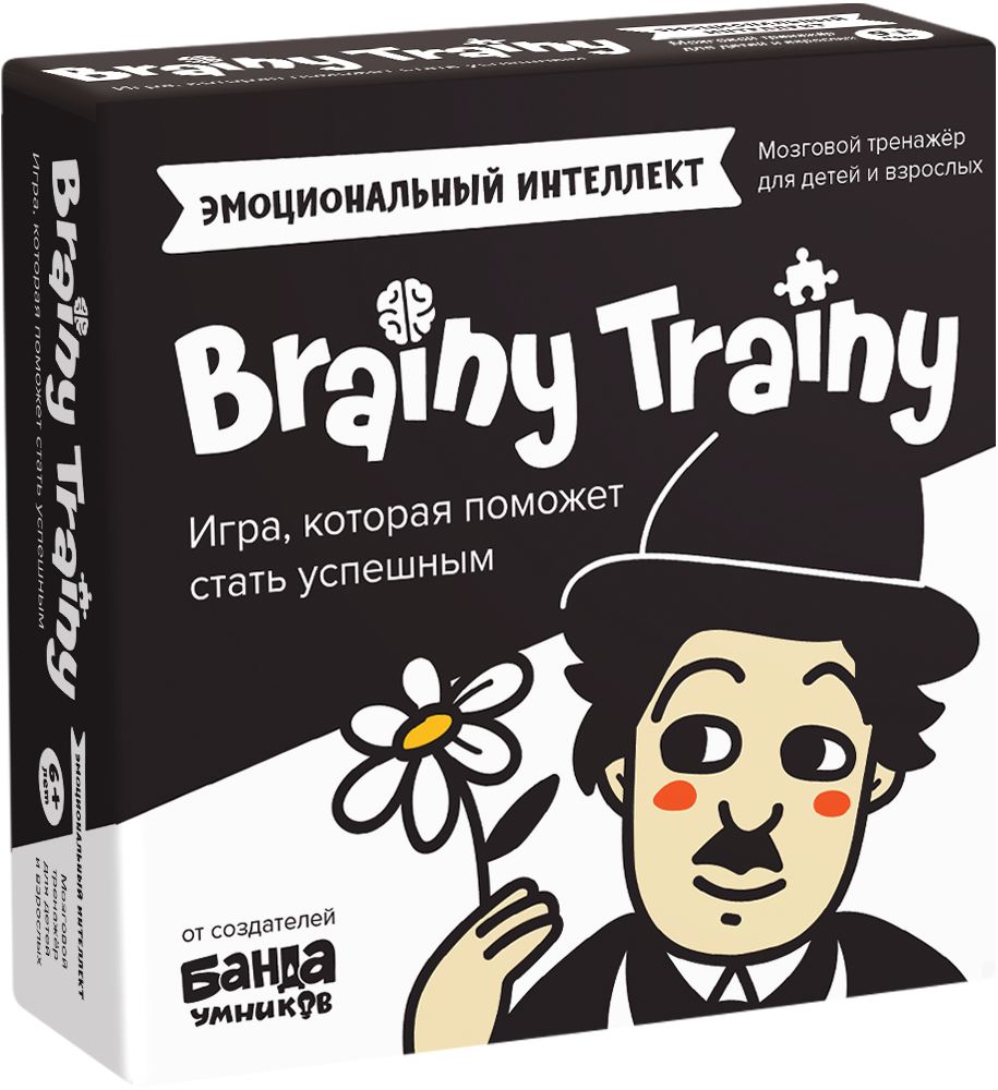 Игра-головоломка BRAINY TRAINY Эмоциональный интеллект, Мир правильных игрушек, Россия  - купить со скидкой