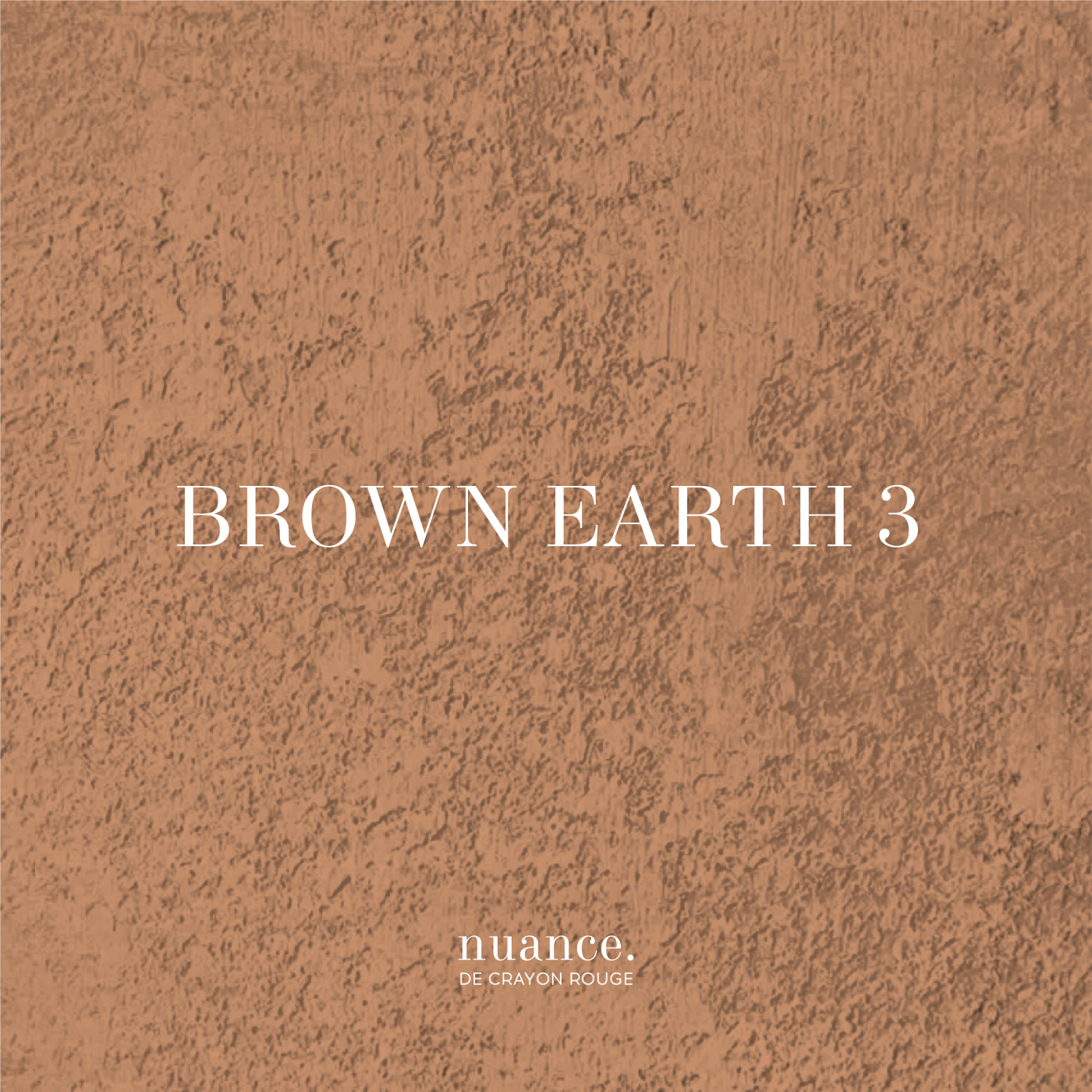 Пастель сухая ручного изготовления nuance., BROWN EARTH 3 (PW6)