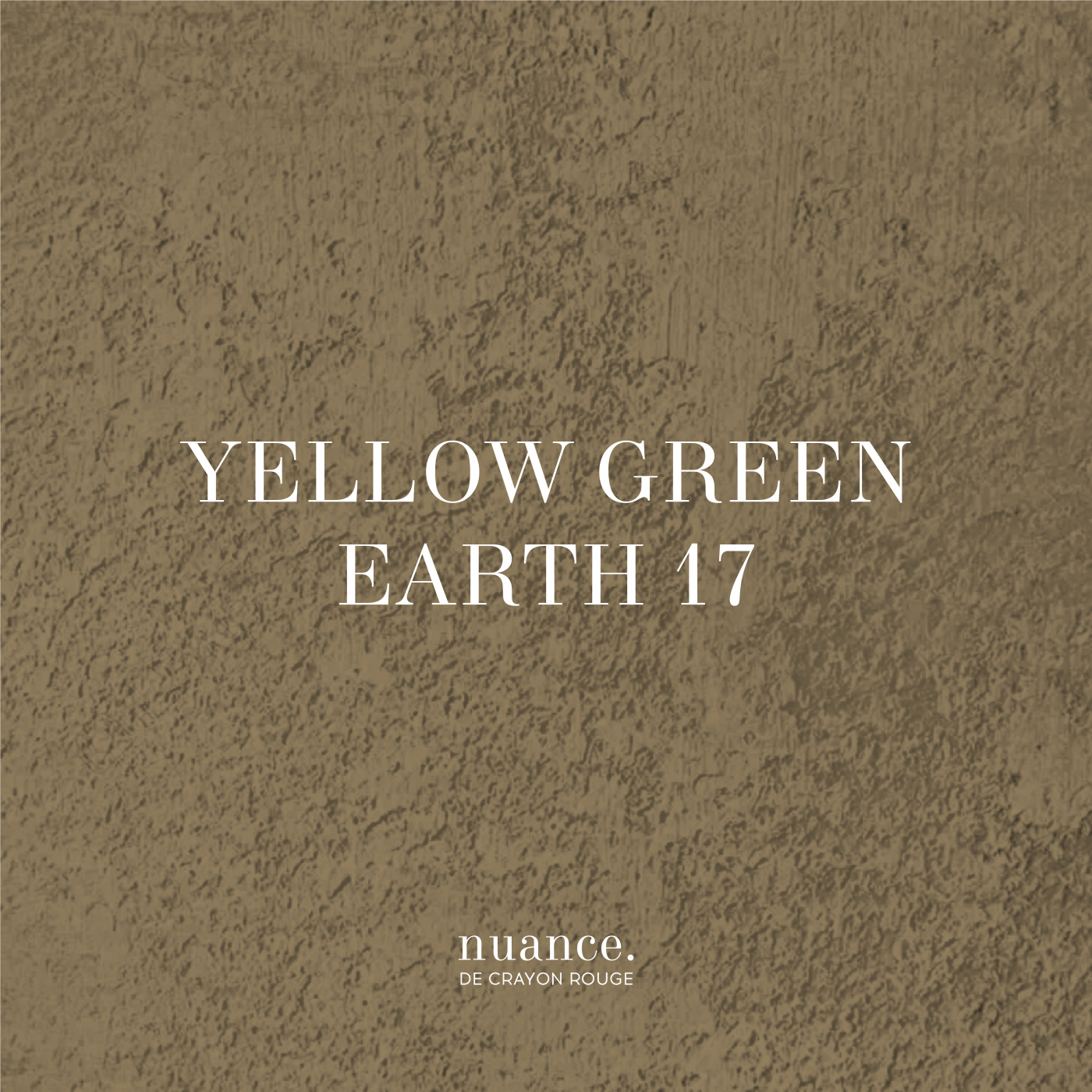 Пастель сухая ручного изготовления nuance., YELLOW GREEN EARTH 17 (PG17, PY42, PBL7, PB27, PY14, PY1)
