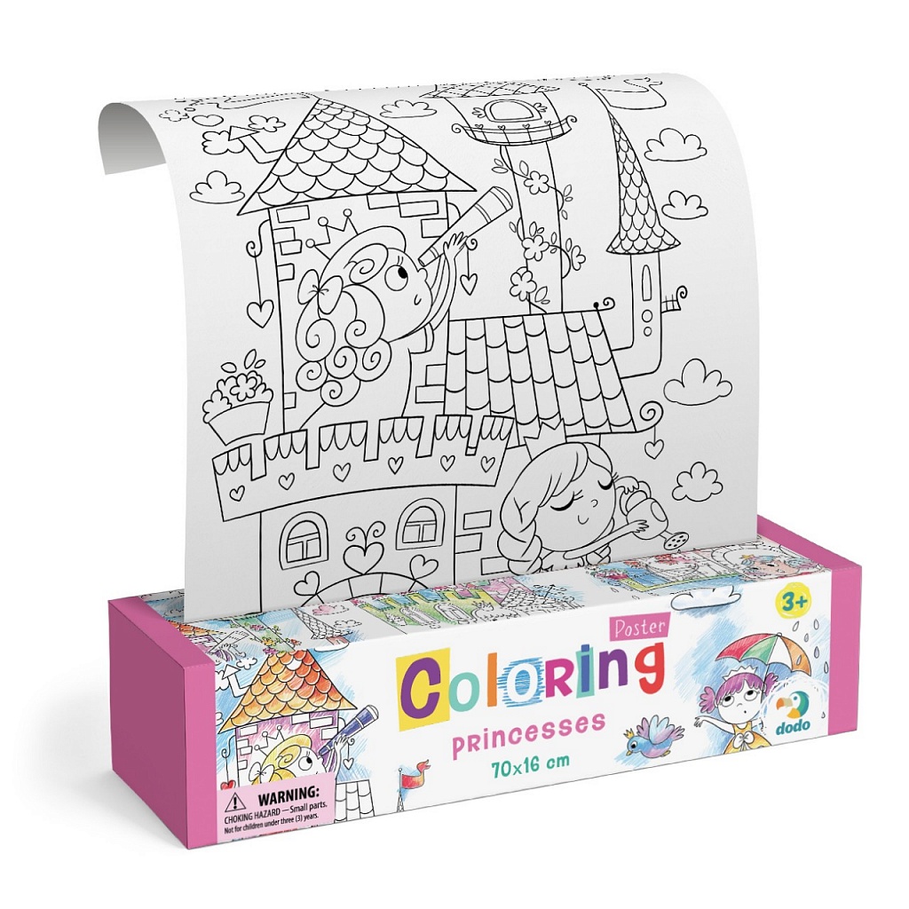 Раскраска-плакат 