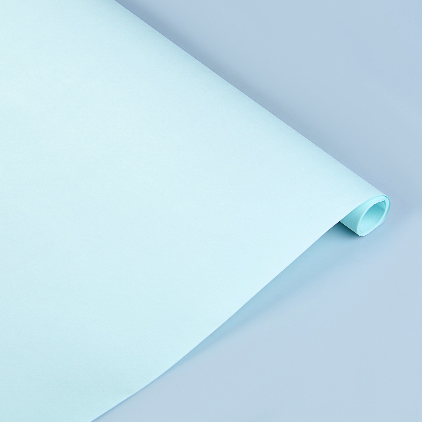 Бумага Крафт SADIPAL Fusion рулон 1х3 м 65 г, цвет Azul cielo бумага для декора и флористики крафт двусторонняя желтая однотонная рулон 1шт 0 5 х 10 м