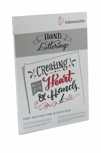 Альбом-склейка для леттеринга Hahnemuhle "Hand Lettering" А5 25 л 170 г