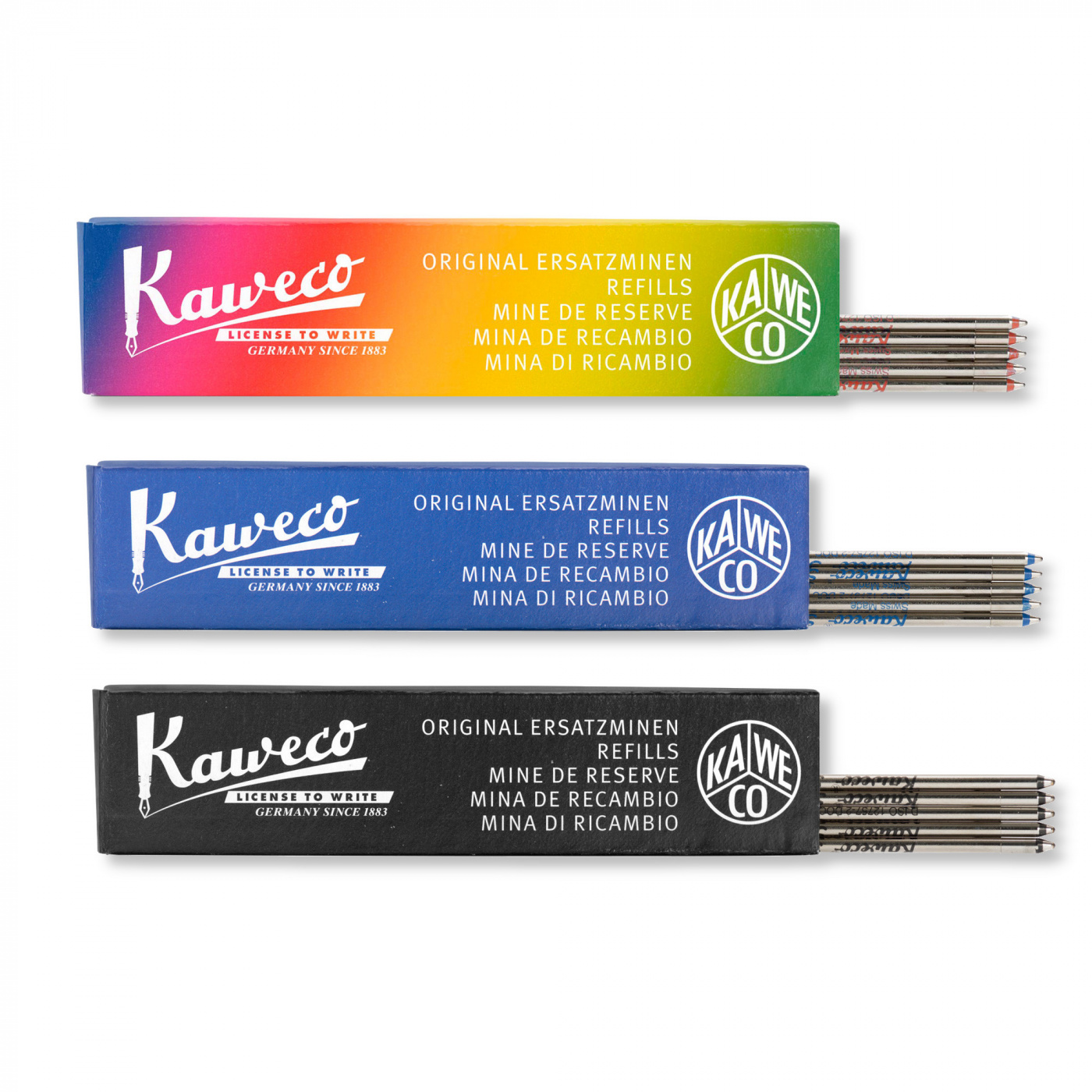 Стержень для шариковой ручки KAWECO D1 0,8 мм KW10000370;KW10000367;KW10001527 - фото 1