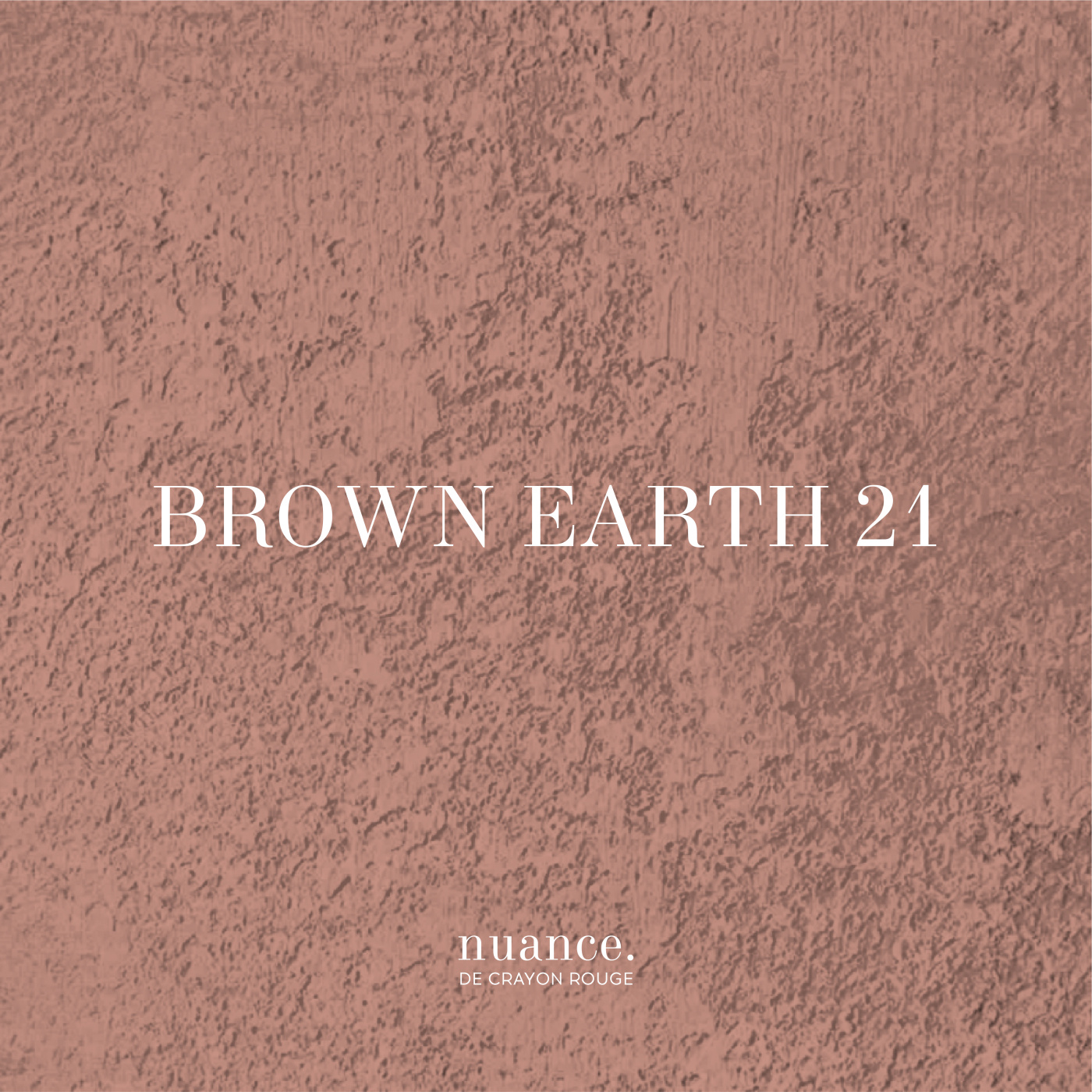 Пастель сухая ручного изготовления nuance., BROWN EARTH 21 (PR57:1, PY42, PW6)