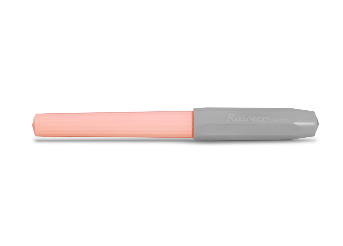 Ручка перьевая Kaweco PERKEO M 0,9 мм, чернила синие, корпус бледно-розовый KW10001309 - фото 2