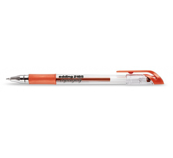 Ручка гелевая Edding 0,7 мм медный металлик