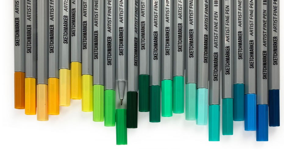 Набор капиллярных ручек SKETCHMARKER Artist fine pen 12 цв., разный состав SKM-AFP-12BAS1;SKM-AFP-12BAS2;SKM-AFP-12BAS3;SKM-AFP-12BAS4 - фото 2
