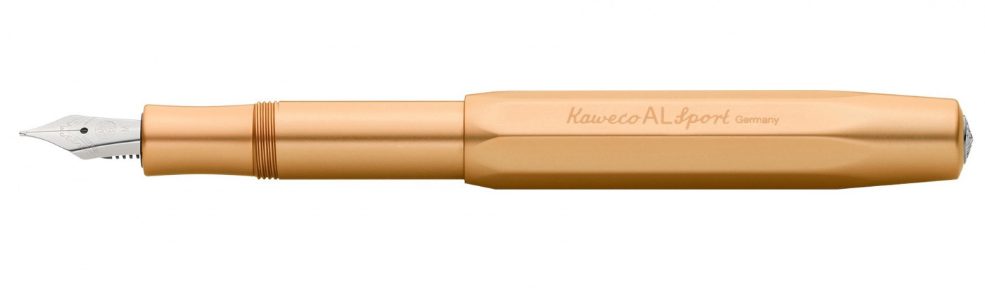 Ручка перьевая Kaweco AL Sport Gold Edition, корпус золотистый KW10001899 - фото 1