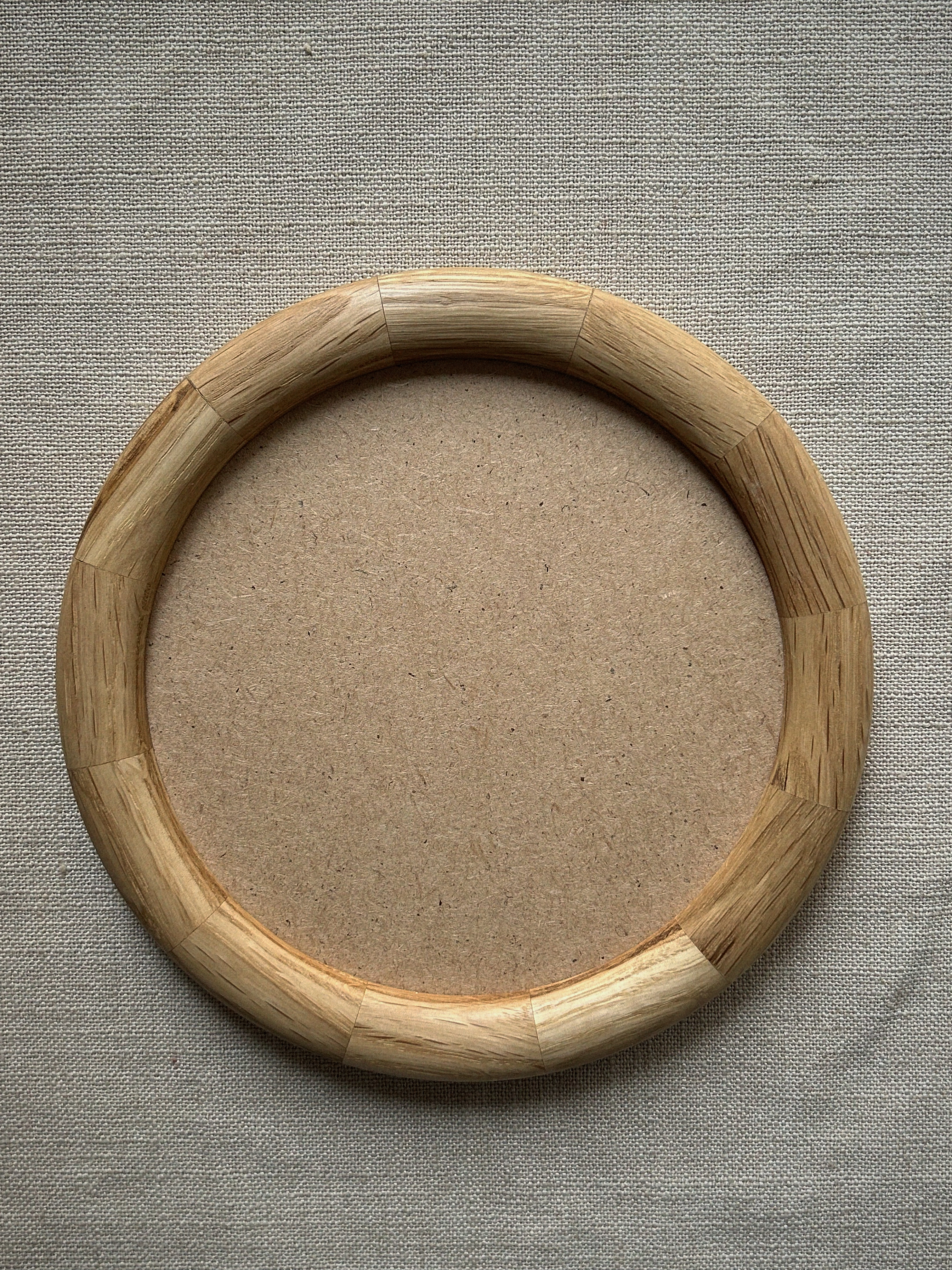 Рамка круглая KKhome ручная работа d15 дуб 790₽