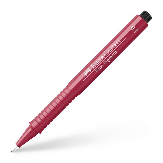 ручка капиллярная faber castell multimark 0 6 мм для письма на пленке красный Ручка капиллярная Faber-Castell 